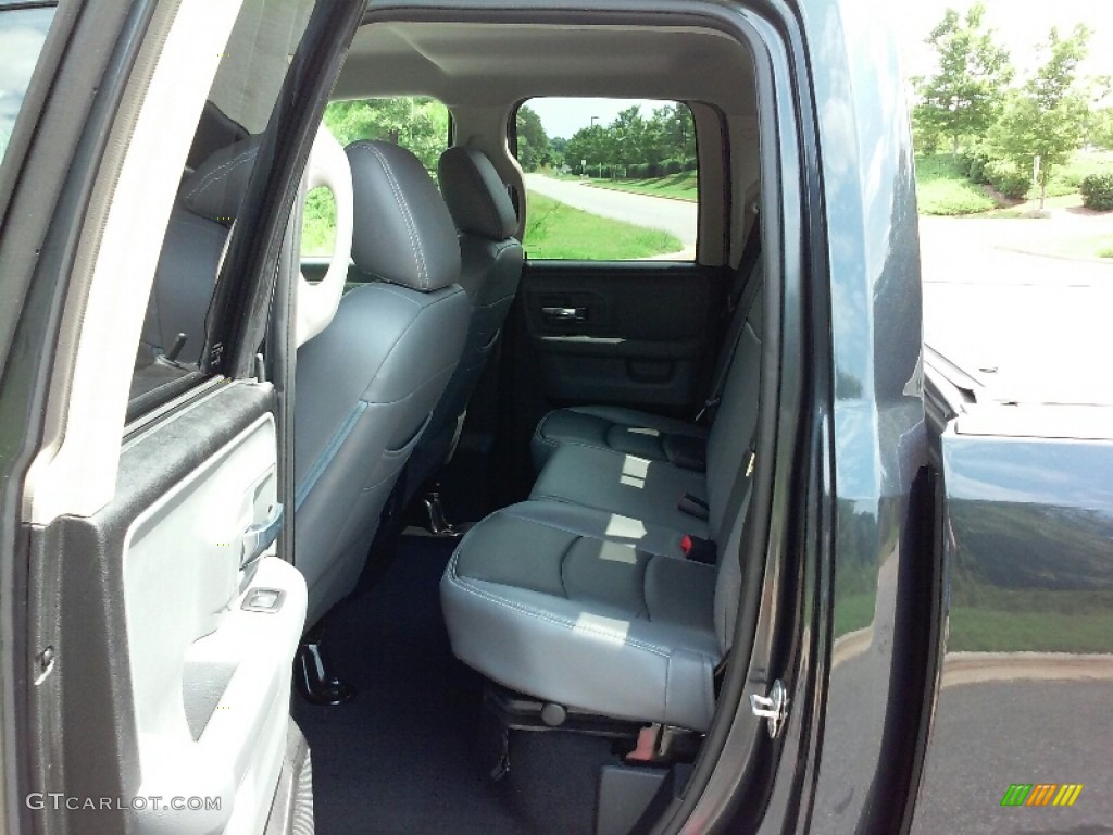 2014 1500 SLT Quad Cab 4x4 - Maximum Steel Metallic / Black/Diesel Gray photo #9