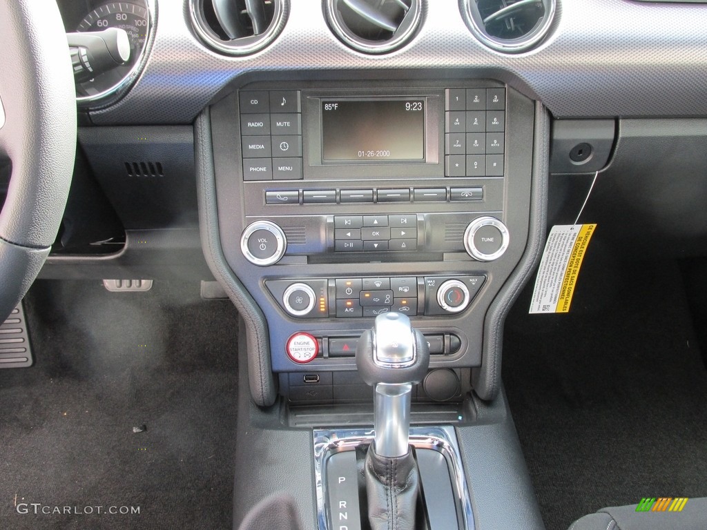 2017 Mustang Ecoboost Coupe - Magnetic / Ebony photo #23