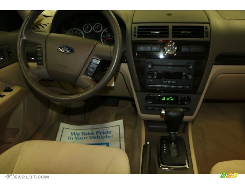 2007 Fusion SEL - Black / Camel photo #2