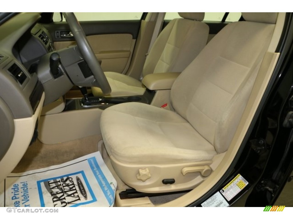 2007 Fusion SEL - Black / Camel photo #4
