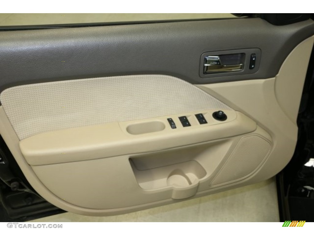 2007 Fusion SEL - Black / Camel photo #6