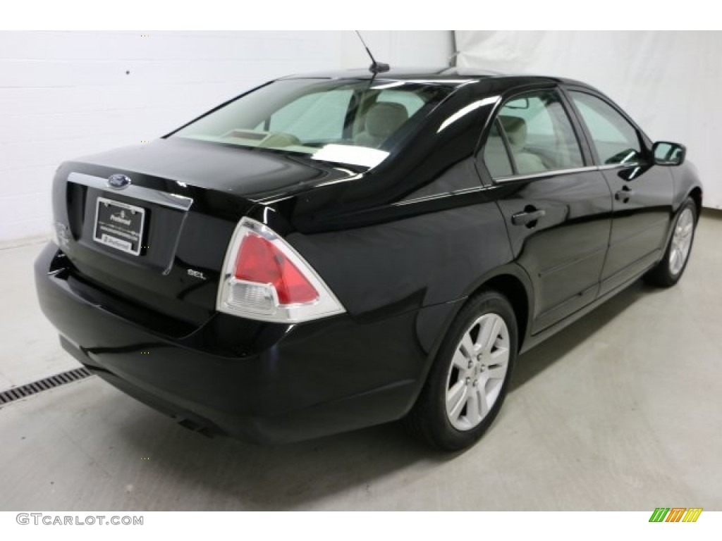 2007 Fusion SEL - Black / Camel photo #26