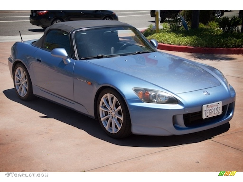 2006 S2000 Roadster - Suzuka Blue Metallic / Blue photo #10