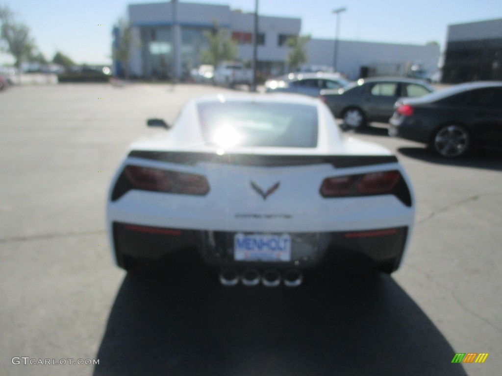2016 Corvette Stingray Coupe - Arctic White / Jet Black photo #6