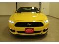 2015 Triple Yellow Tricoat Ford Mustang V6 Coupe  photo #3