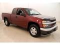 2007 Deep Ruby Red Metallic Chevrolet Colorado LT Extended Cab  photo #1