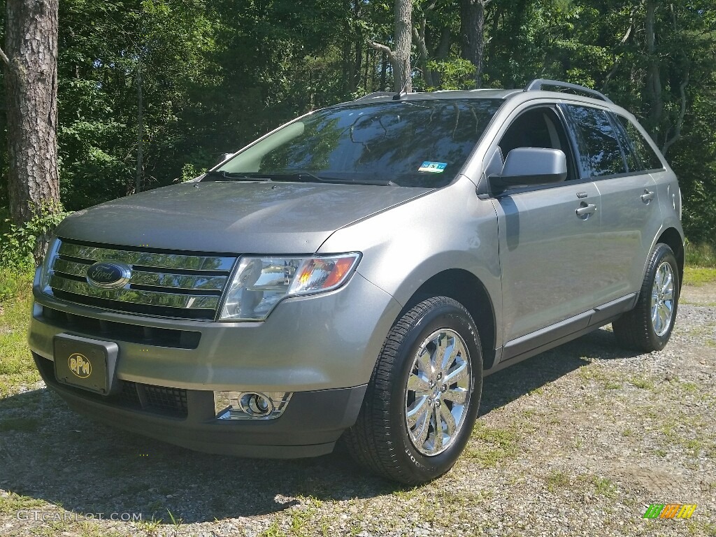 2008 Edge SEL AWD - Vapor Silver Metallic / Charcoal photo #1