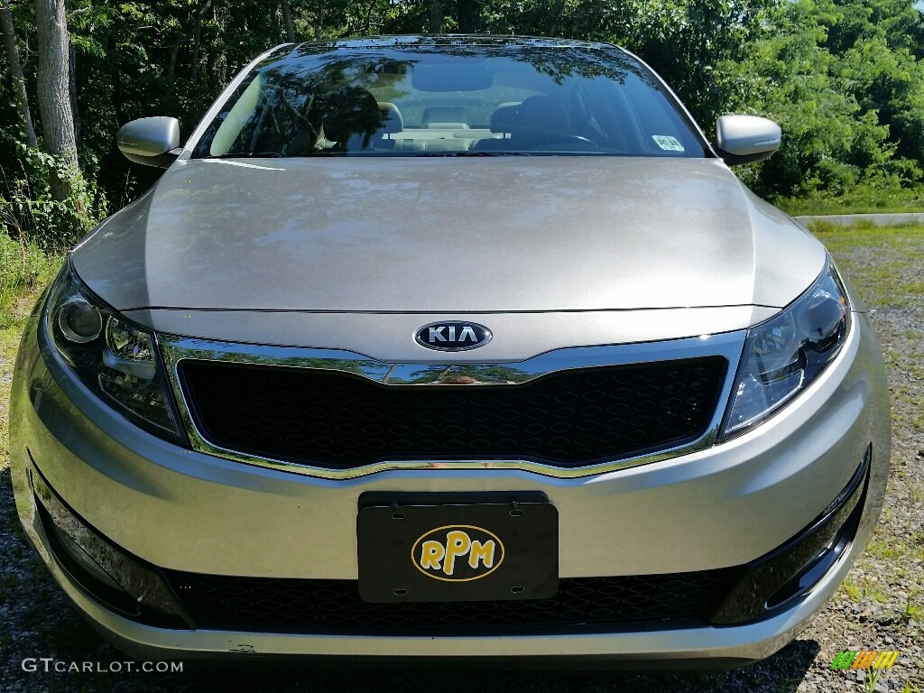 2013 Optima EX - Satin Metal Metallic / Beige photo #2