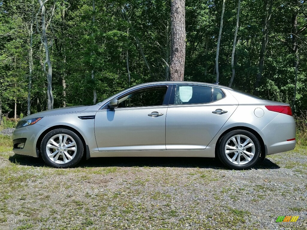 2013 Optima EX - Satin Metal Metallic / Beige photo #3
