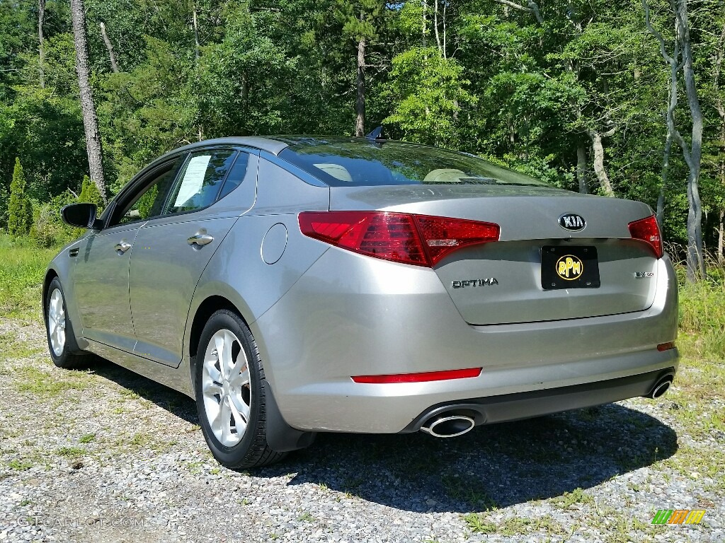 2013 Optima EX - Satin Metal Metallic / Beige photo #4