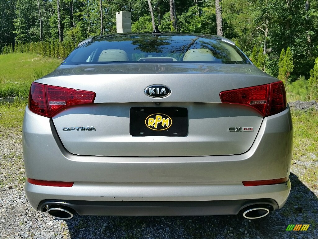 2013 Optima EX - Satin Metal Metallic / Beige photo #5