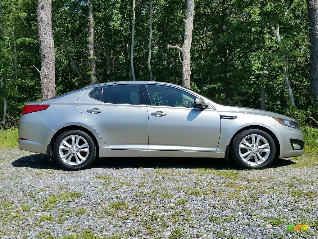 2013 Optima EX - Satin Metal Metallic / Beige photo #7