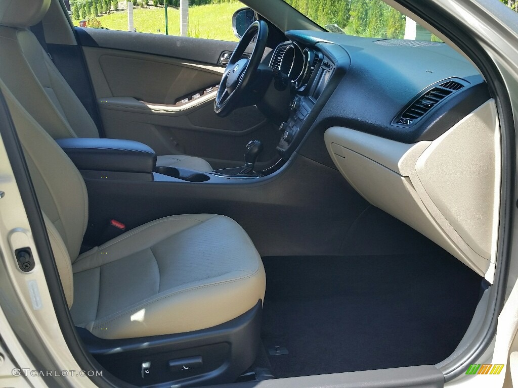 2013 Optima EX - Satin Metal Metallic / Beige photo #22