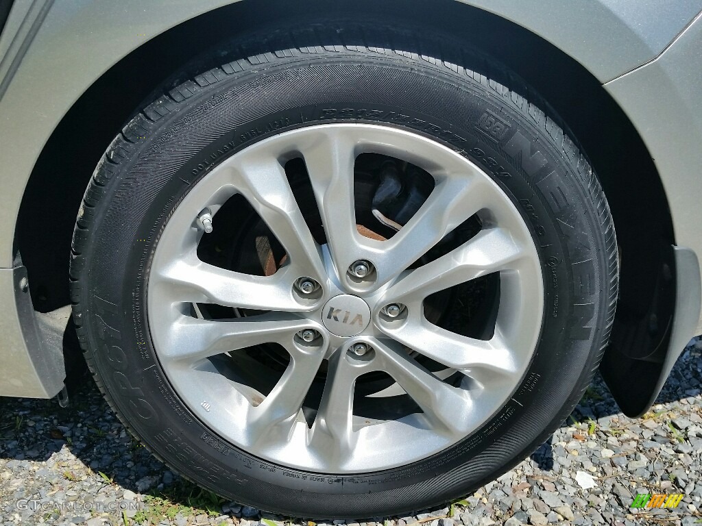 2013 Optima EX - Satin Metal Metallic / Beige photo #32