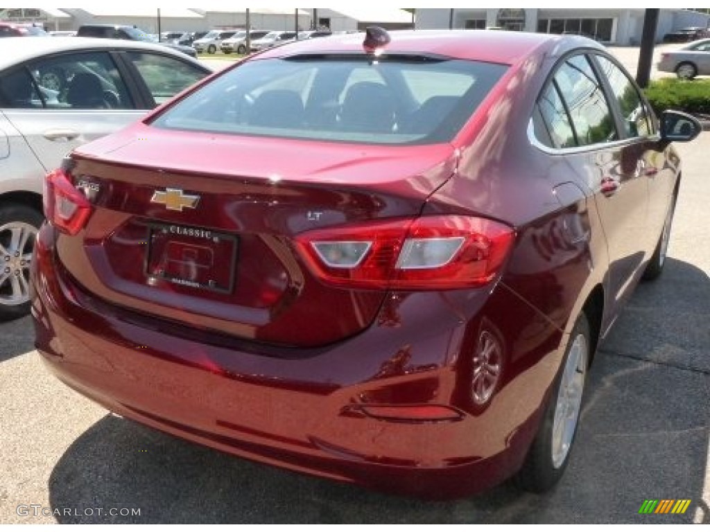 2016 Cruze LT Sedan - Siren Red Tintcoat / Jet Black photo #1