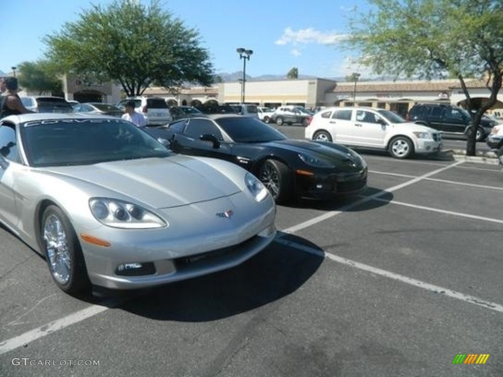 2005 Corvette Coupe - Machine Silver / Ebony photo #16