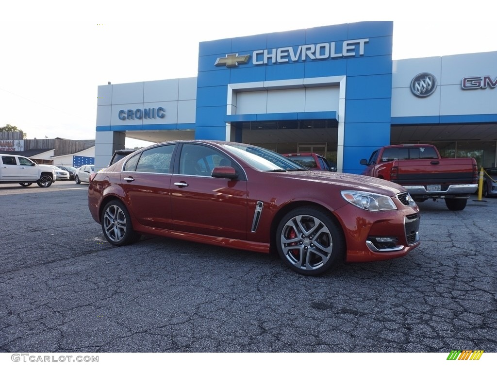 Some Like It Hot Red Metallic Chevrolet SS