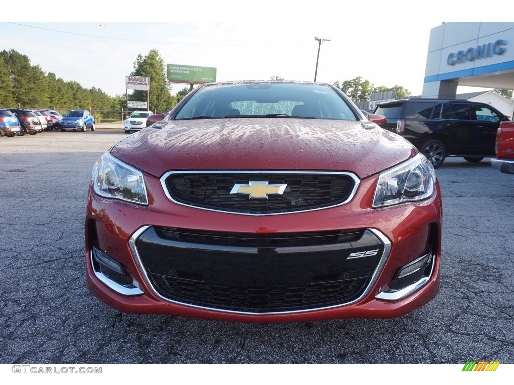 2016 SS Sedan - Some Like It Hot Red Metallic / Jet Black photo #2