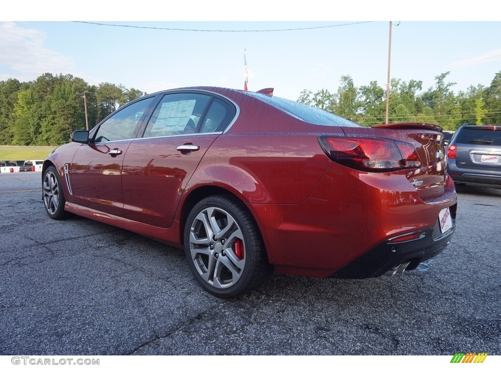 2016 SS Sedan - Some Like It Hot Red Metallic / Jet Black photo #5