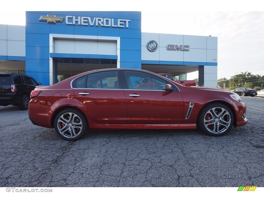 2016 SS Sedan - Some Like It Hot Red Metallic / Jet Black photo #7