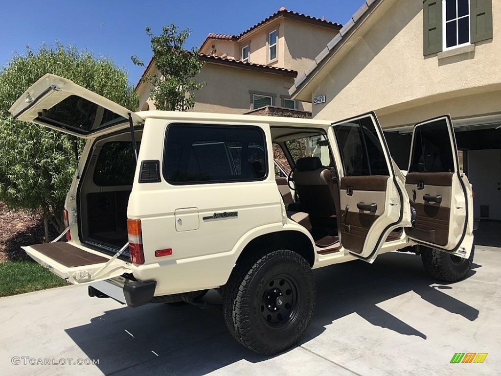 Alpine White 1987 Toyota Land Cruiser FJ60 Exterior Photo #114497847