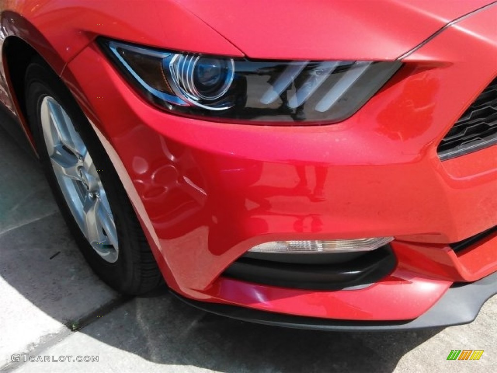 2017 Mustang V6 Coupe - Race Red / Ebony photo #4