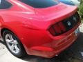 2017 Race Red Ford Mustang V6 Coupe  photo #9