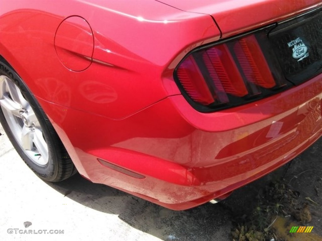 2017 Mustang V6 Coupe - Race Red / Ebony photo #10