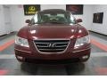 2009 Dark Cherry Red Hyundai Sonata Limited V6  photo #4