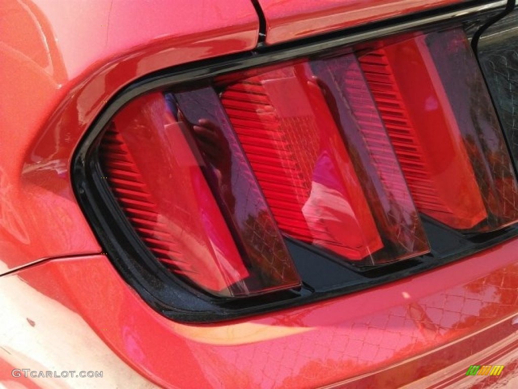 2017 Mustang V6 Coupe - Race Red / Ebony photo #13