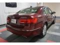 2009 Dark Cherry Red Hyundai Sonata Limited V6  photo #8