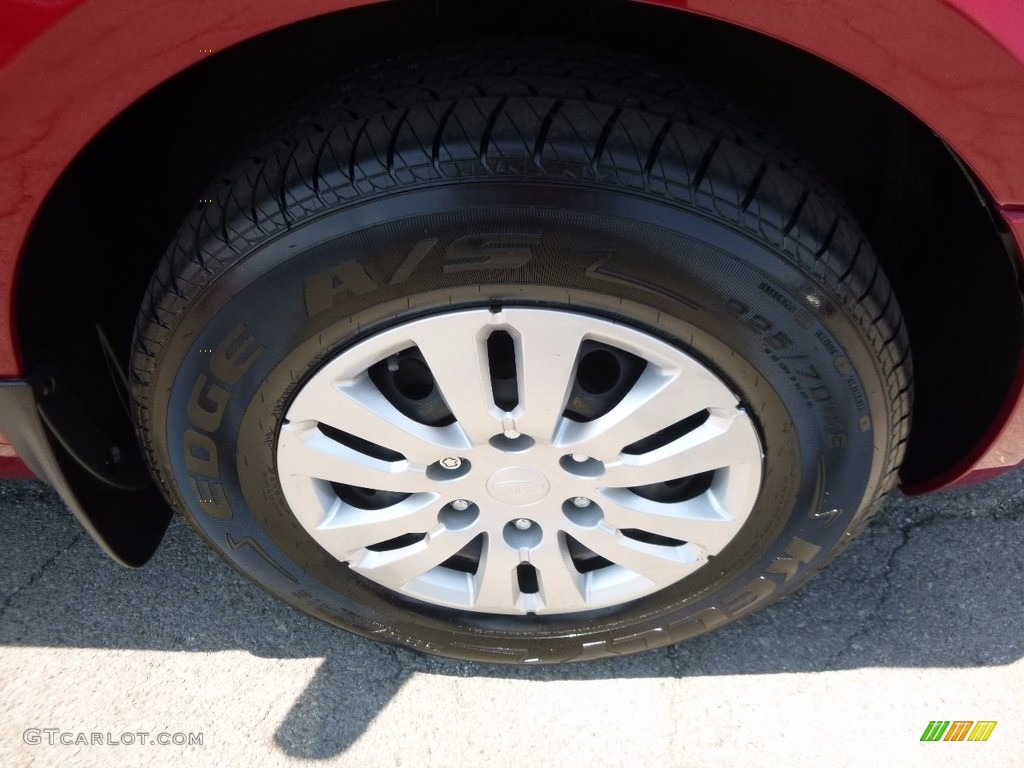2012 Sedona LX - Claret Red / Gray photo #10