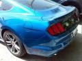 2017 Lightning Blue Ford Mustang Ecoboost Coupe  photo #10