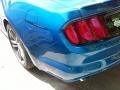 2017 Lightning Blue Ford Mustang Ecoboost Coupe  photo #13