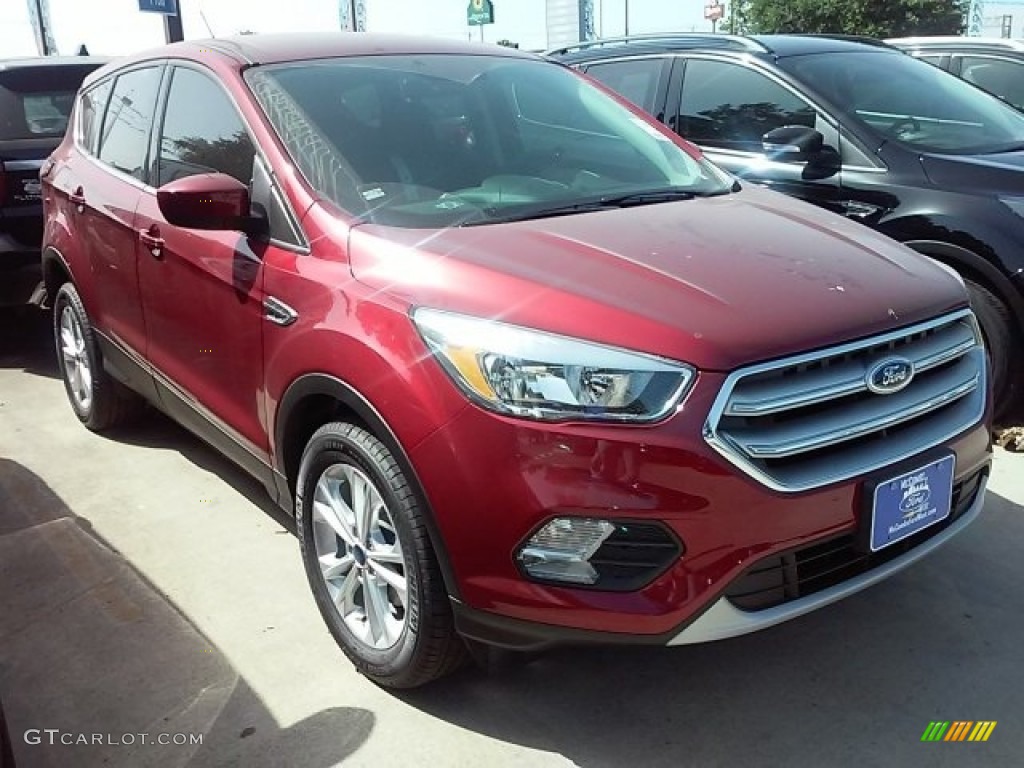 2017 Escape SE - Ruby Red / Charcoal Black photo #1