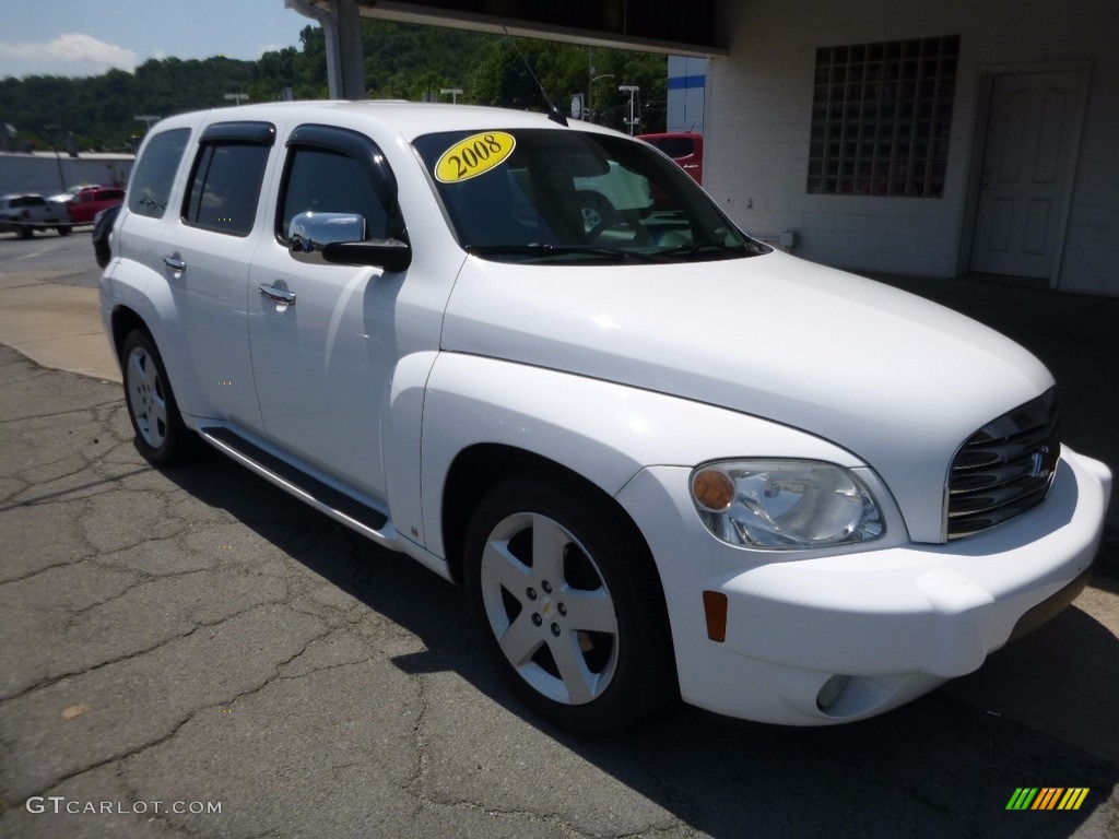 2008 HHR LT - Summit White / Gray photo #10