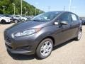 Magnetic Metallic - Fiesta SE Hatchback Photo No. 8