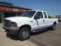 Oxford White - F250 Super Duty XL SuperCab 4x4 Photo No. 1