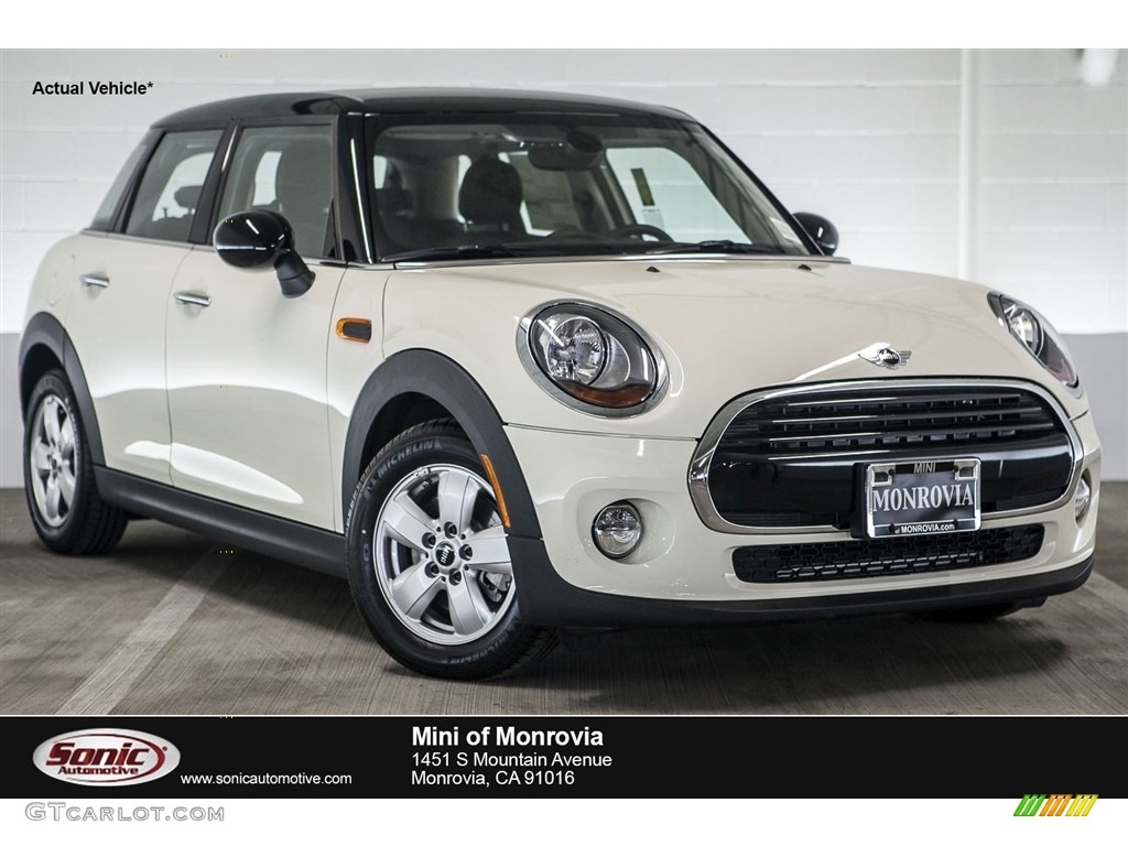 2016 Hardtop Cooper 4 Door - Pepper White / Carbon Black photo #1