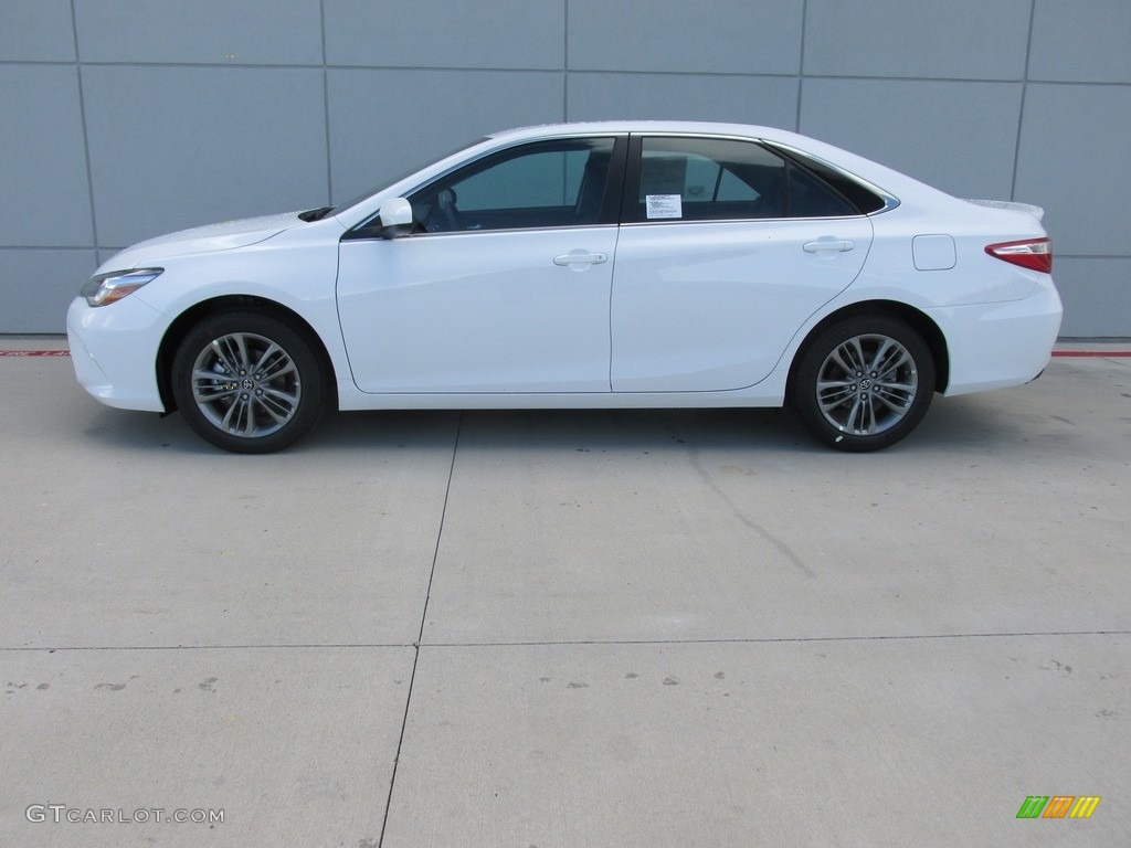 Super White 2017 Toyota Camry SE Exterior Photo #114508857