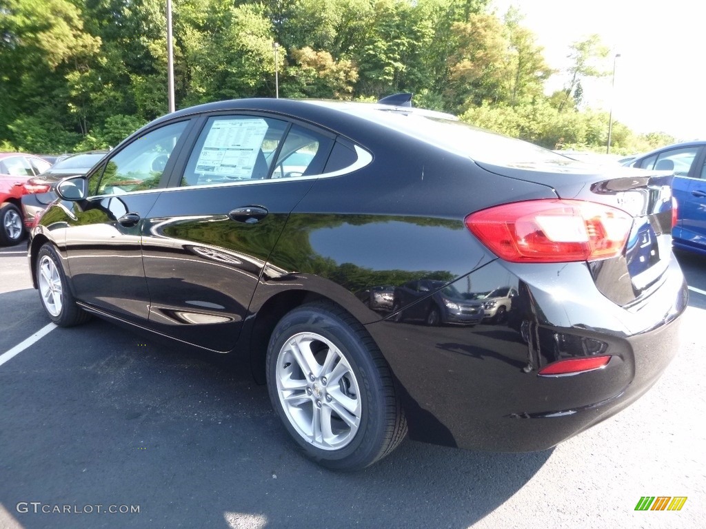 2016 Cruze LT Sedan - Mosaic Black Metallic / Jet Black photo #7