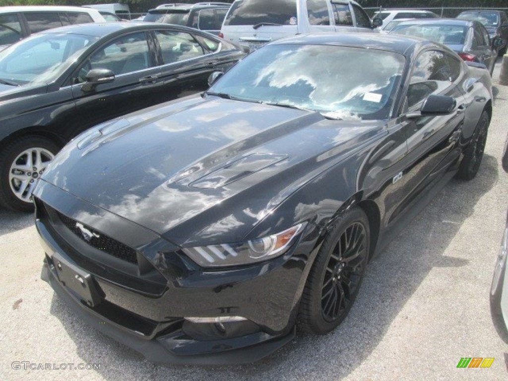 2016 Mustang GT Coupe - Shadow Black / Ebony photo #7