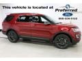 2017 Ruby Red Ford Explorer XLT 4WD  photo #1