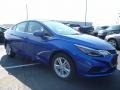 2016 Kinetic Blue Metallic Chevrolet Cruze LT Sedan  photo #3