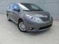 2016 Predawn Gray Mica Toyota Sienna XLE Premium  photo #2