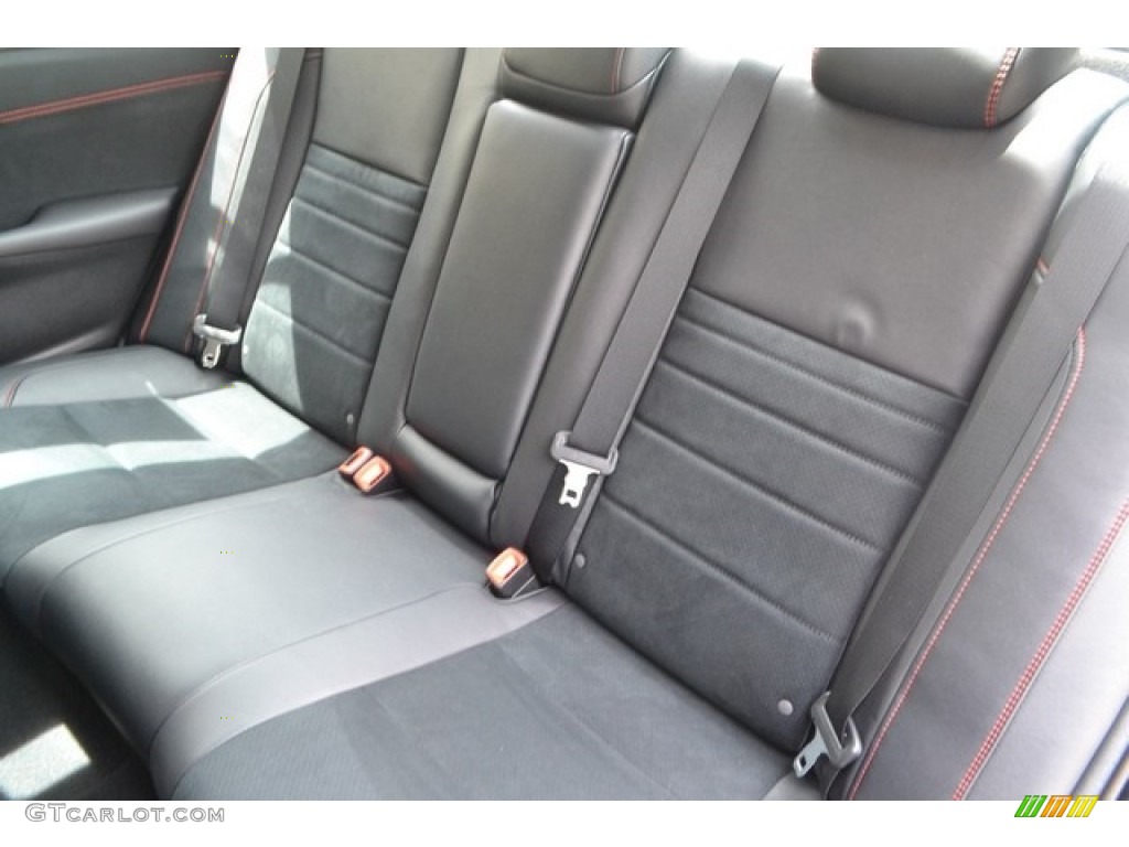 Black Interior 2017 Toyota Camry XSE V6 Photo #114515019