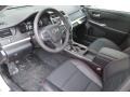 Black 2017 Toyota Camry SE Interior Color