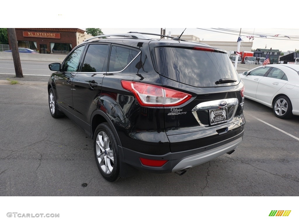 2014 Escape Titanium 2.0L EcoBoost 4WD - Tuxedo Black / Charcoal Black photo #3