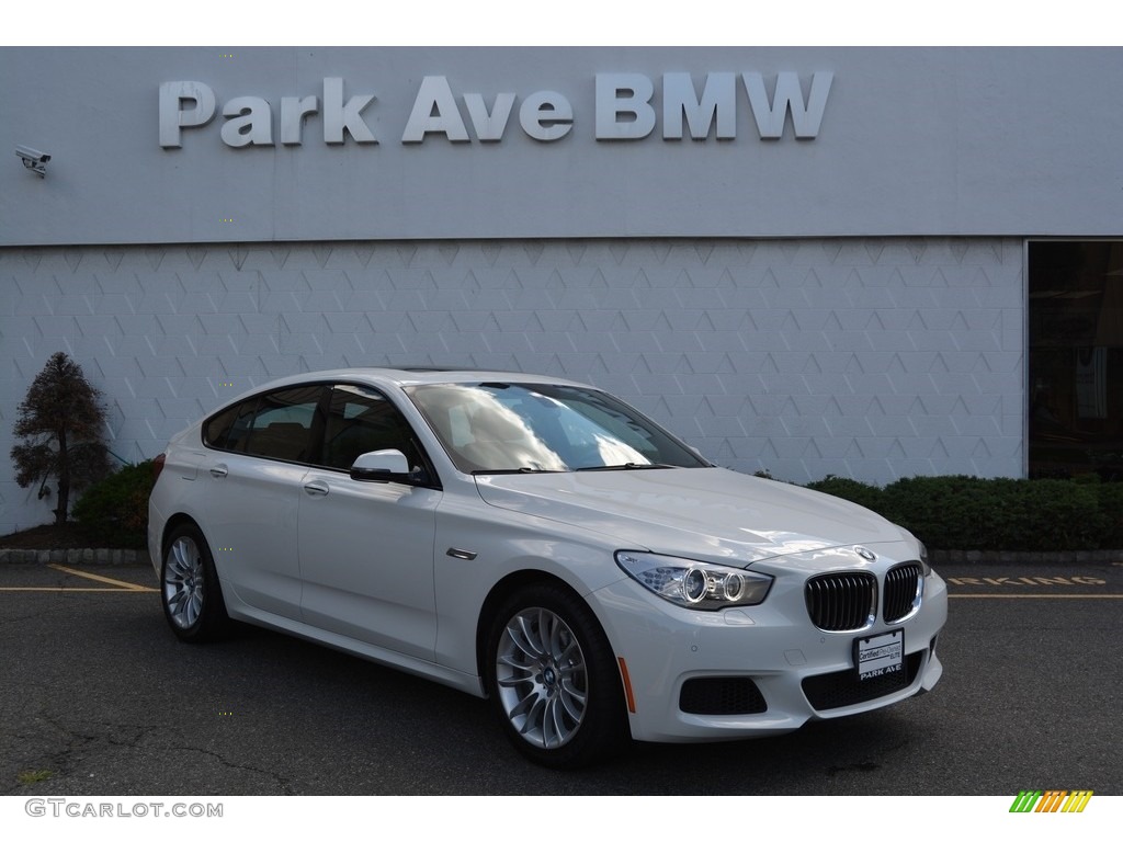 2016 5 Series 535i xDrive Gran Turismo - Alpine White / Mocha photo #1