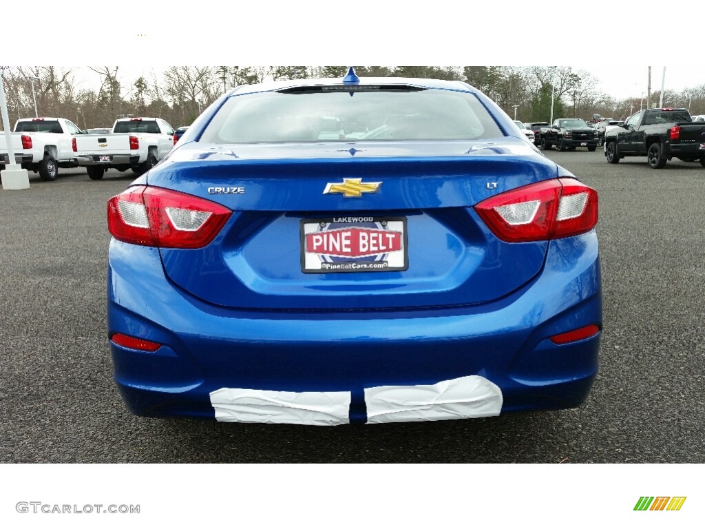 2016 Cruze LT Sedan - Kinetic Blue Metallic / Jet Black photo #5